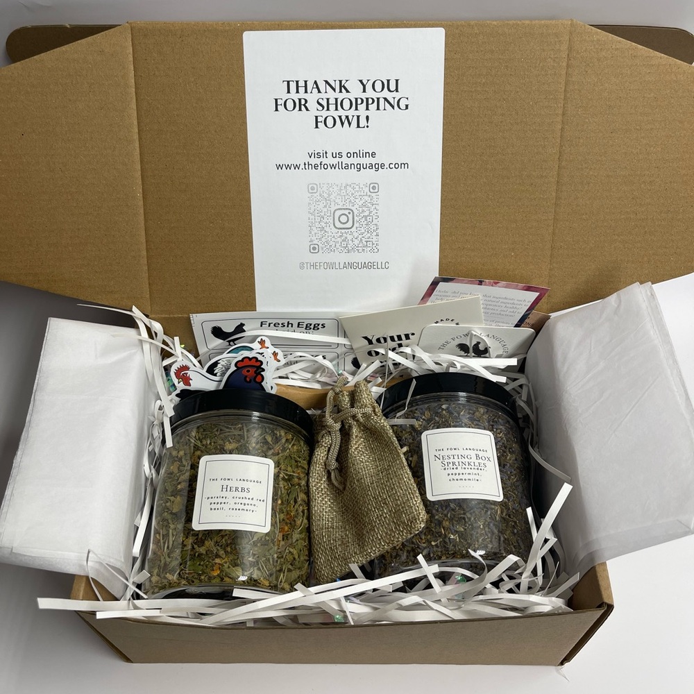 Fowl Language boxes